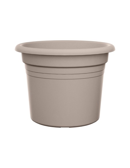 MACETA MED. CILINDRO 40CM TAUPE