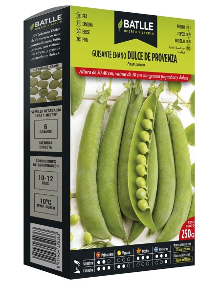SEMILLA GUISANTE DULCE PROVENZA BATLLE