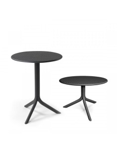 Mesa Step Antracita | Mesa Exterior Moderna y Resistente para Jardín y Terraza  Endanea Garden

