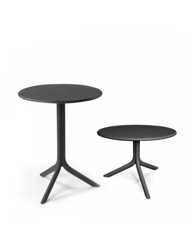 Mesa Step Antracita | Mesa Exterior Moderna y Resistente para Jardín y Terraza  Endanea Garden

