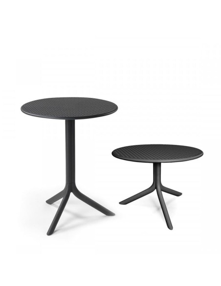 Mesa Step Antracita | Mesa Exterior Moderna y Resistente para Jardín y Terraza  Endanea Garden

