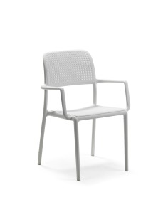 Sillón Bora Blanco  Sillón de exterior elegante, cómodo y resistente

