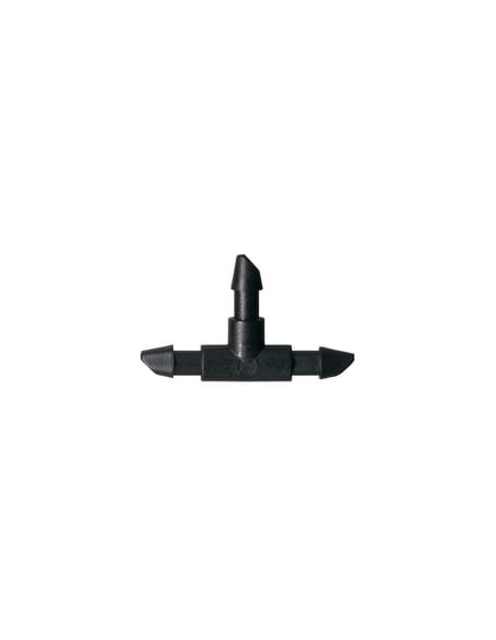 Conectores TÉ 4 mm para Riego por Goteo (10 uds) | Derivaciones Precisas | Endanea Garden
