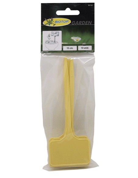 Etiquetas Pincho Amarillas 13,5 cm para Jardín y Huerto | Endanea Garden