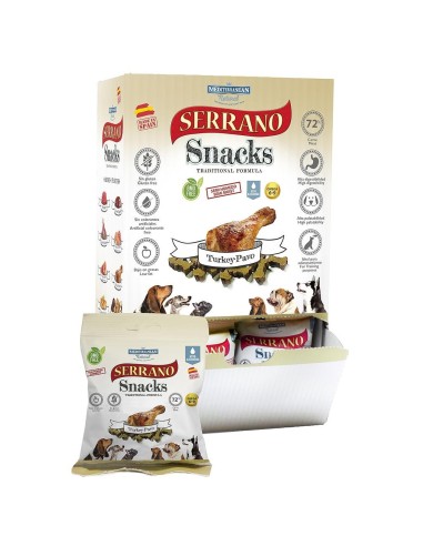  SNACK   SERRANOPERRO PAVO 85GR