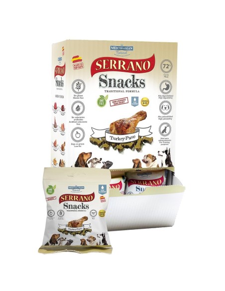  SNACK   SERRANOPERRO PAVO 85GR