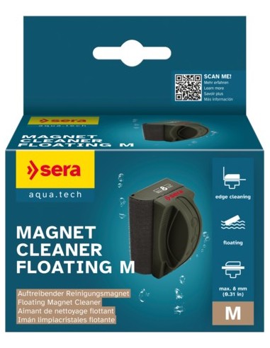 MAGNET CLEANER FLOATING 08 MM GLASS
