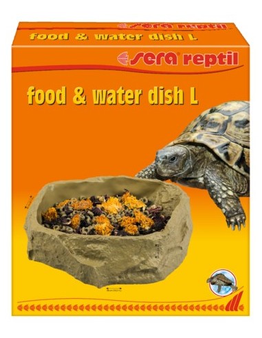 SERA REPTIL FOOD/WATER DISH L