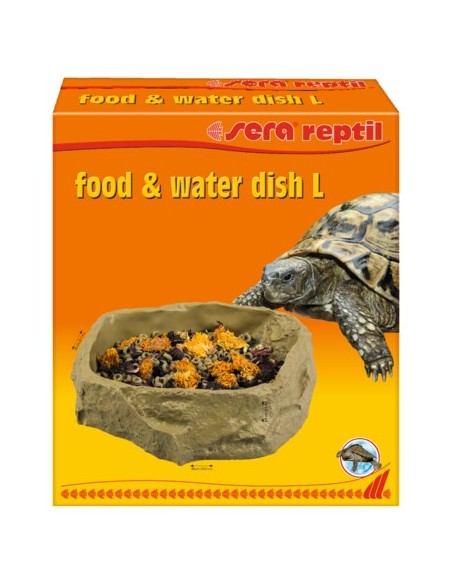 SERA REPTIL FOOD/WATER DISH L
