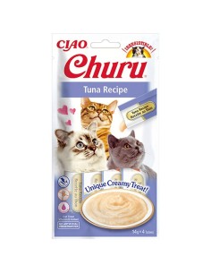 CHURU Receta de Atún para Gatos | Snack Cremoso y Natural en Endanea Mascotas