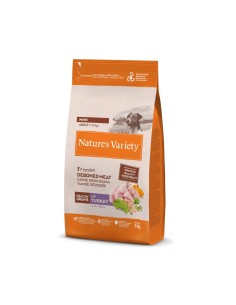 NVARIETY DOG GRAIN MINI ADULT TURKEY 3KG*5