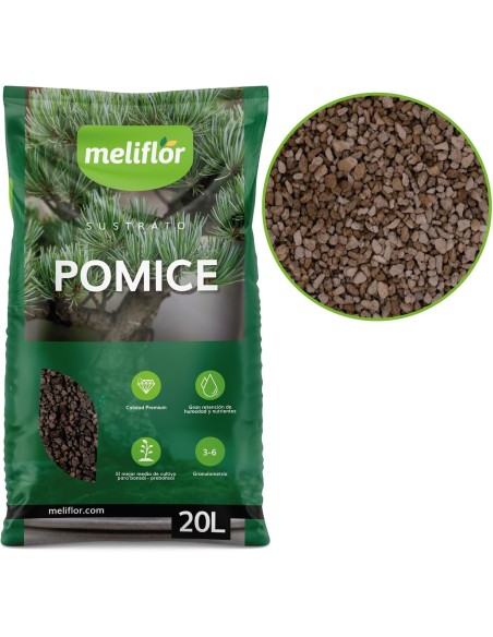 Sustrato Pómice Mistral 20L | Mejora Drenaje y Aireación para tus Plantas | Endanea Garden

