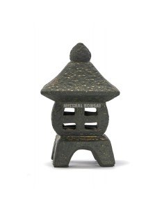 Linterna Volcánica S 14x14x24 cm Mistral | Decoración Japonesa Zen | Endanea Garden