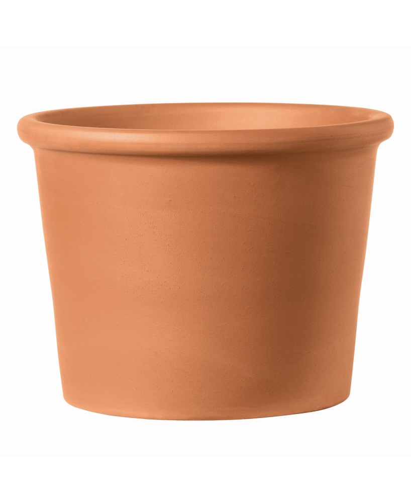 MACETA CILINDRO  B ROJO 28CM