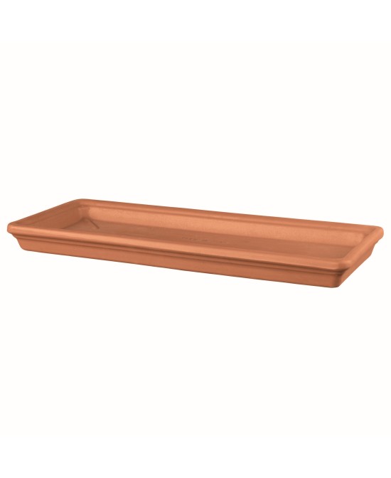 PLATO RECTANGULAR B ROJO 51CM