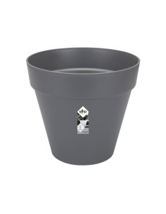 Maceta Loft Urban Redonda 30cm Antracita | Estilo Urbano y Funcional | Endanea Garden