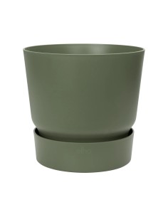 Maceta Greenville Redonda 20 cm Verde para Plantas de Interior y Exterior | Endanea Garden