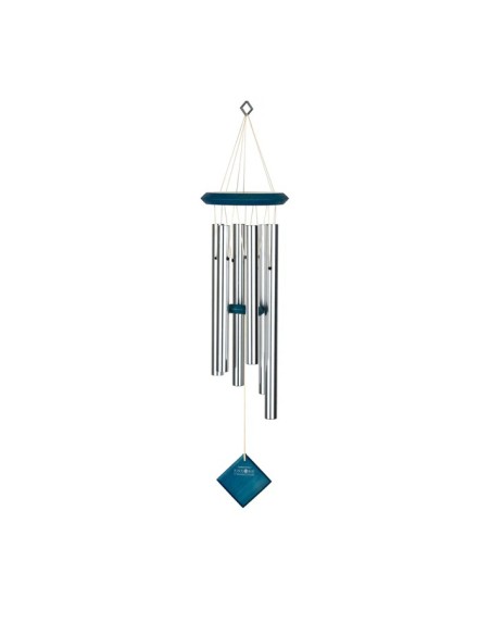 CAMPANA VIENTO  ENCORE PLUTON-PLATEADO AZUL