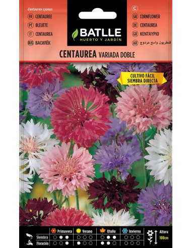 SEMILLA CENTAUREA VARIADA DOBLE BATLLE