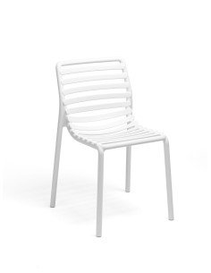 Silla Doga Bistrot Blanca  Diseño elegante y resistente para exteriores

