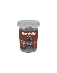 GOSBITS Wild 300g - Snack Natural de Carne de Caza para Perros sin Cereales
