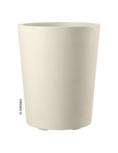 Maceta Vaso Alto Millennium RA 54 cm Perla  Elegancia y Durabilidad Exterior

