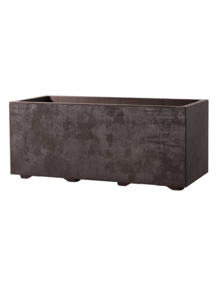 Jardinera Millennium RA 59CM Brownst  Elegancia y Durabilidad para Jardín y Terraza