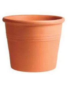 Maceta Cilindro Nº 4 Terracota 50x50 cm  Estilo Natural y Drenaje Óptimo | Endanea Garden