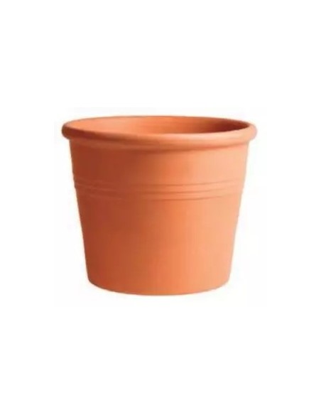 Maceta Cilindro Nº 3 40x40 cm Terracota  Elegancia Rústica para Jardín e Interior