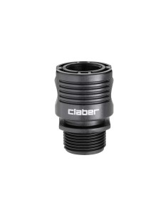 Conector automático con rosca 3/4" CLABER | Riego rápido y sin fugas