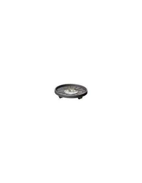 PLATO CON RUEDAS UNIVERSAL 35CM ANTRACITA