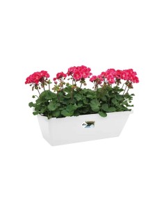 Jardinera Barcelona Blanco 40 cm | Elegante y Resistente | Ideal para Interiores y Exteriores | Endanea Garden 2