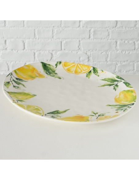 PLATO OVAL LEMONY W31CM