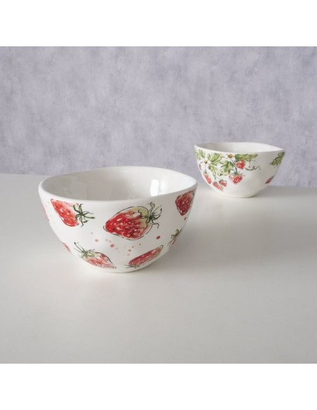 BOL CEREALES FRESAS H8CMXD15CM 540 ML