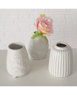 JARRON ORTEGA PORCELANA H11CM