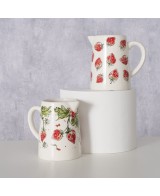 JARRA MOTIVO FRESAS 500ML H14CM
