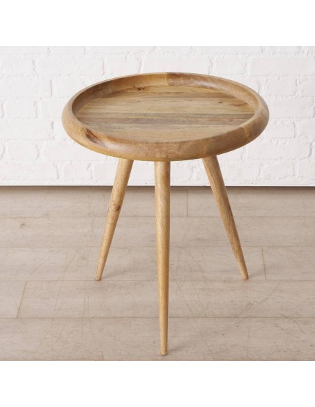 MESA HERVE 58CM MARRON