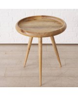 MESA HERVE 58CM MARRON