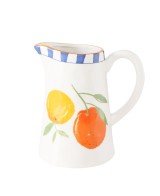 JARRA MOTIVO FRUTAS 1250ML H22CM