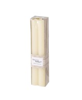VELA CONICA MELIA H20XD2,2CM BLANCO CREMA