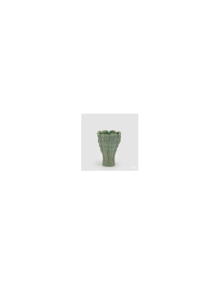 JARRON CHAKRA FLOR DE MAR TURQUESA