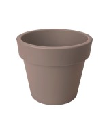 MACETA MED. CILINDRO 30CM TAUPE