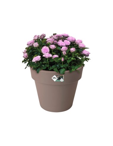 MACETERO CILINDRO 30CM TAUPE