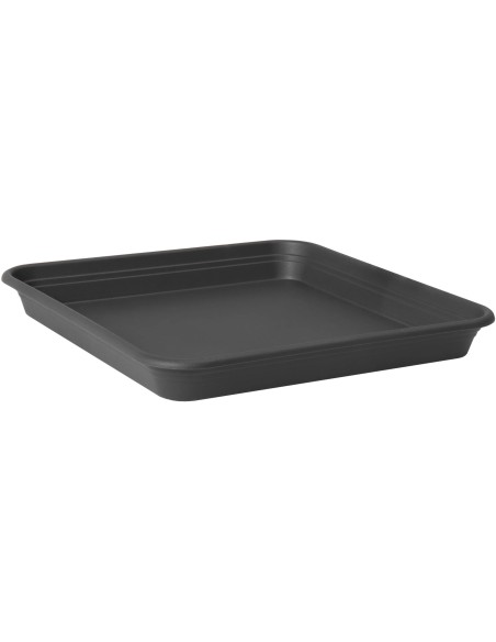 PLATO CUADRADO UNIVERSAL 26CM ANTRACITA