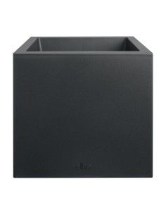 Maceta Vivo Cuadrada Negra 30cm | Maceta Moderna y Resistente para Plantas | Endanea Garden