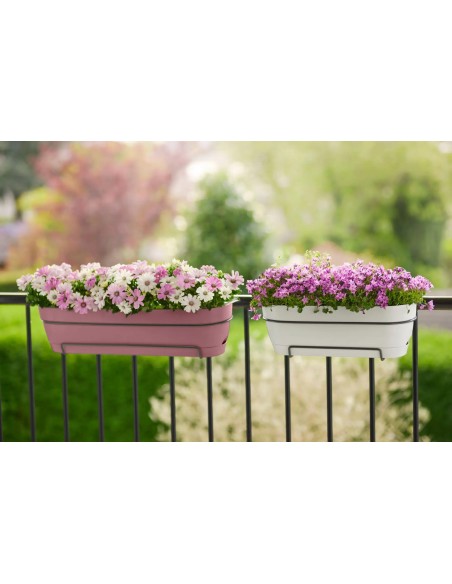 JARDINERA VIVIA CAM. TROUGH 50CM DUSTY PINK