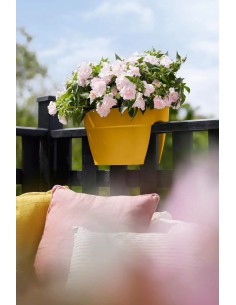 JARDINERA VIBIA CAMPANA FLOWER BRIDGE 40 AMARILLO 2