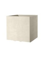 Maceta Cubo Millennium R RA 25cm Perla | Diseño Moderno y Versátil | Endanea Garden