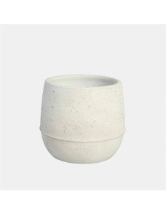 MACETA GORAL  24X21CM  BLACO 2