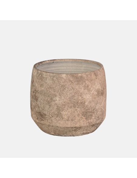 MACETA GREA 30X28CM TAUPE